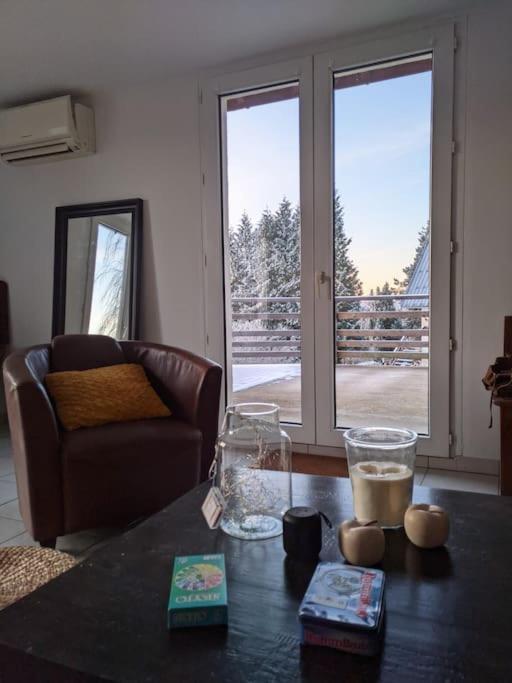 Maison Familiale En Montagne Avec Vue Merveilleuse Sur Le Massif De Belledonne Saint-Bernard  Exteriör bild