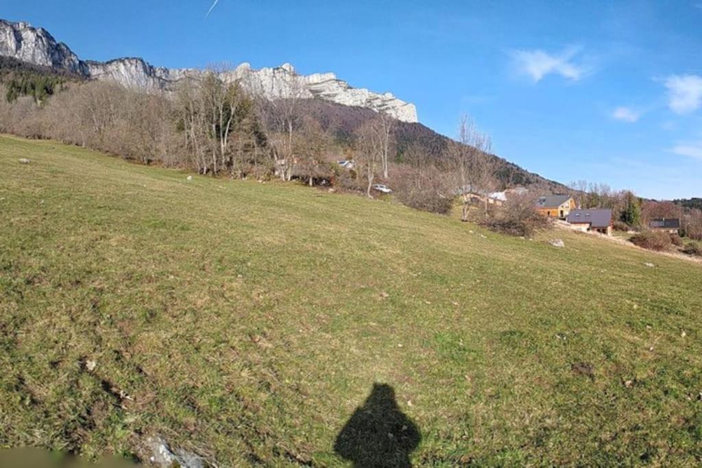 Maison Familiale En Montagne Avec Vue Merveilleuse Sur Le Massif De Belledonne Saint-Bernard  Exteriör bild