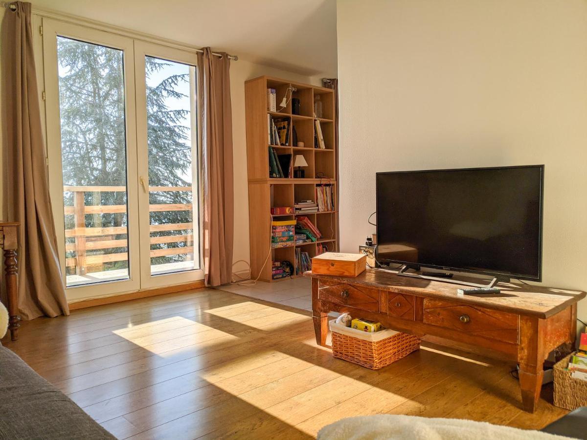 Maison Familiale En Montagne Avec Vue Merveilleuse Sur Le Massif De Belledonne Saint-Bernard  Exteriör bild