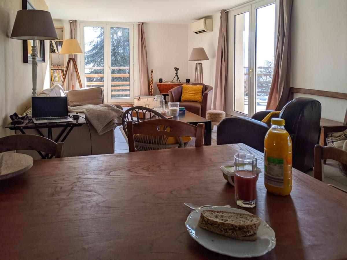 Maison Familiale En Montagne Avec Vue Merveilleuse Sur Le Massif De Belledonne Saint-Bernard  Exteriör bild