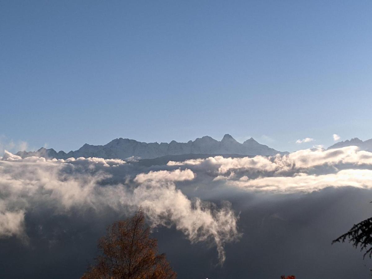 Maison Familiale En Montagne Avec Vue Merveilleuse Sur Le Massif De Belledonne Saint-Bernard  Exteriör bild